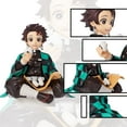 Cartoon Tanjirou Kamado Demon Slayer Figure Eat Rice Balls Series