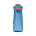 thumbnail image 1 of Contigo Kids Casey Water Bottle with Autoseal Lid, Blue Poppy with Coral, BPA-Free, 1 of 9