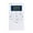 White, variant on ruhuadgb HRD-102 Mini Pocket Digital 2CH Single Band FM Radio Receiver with Earphone