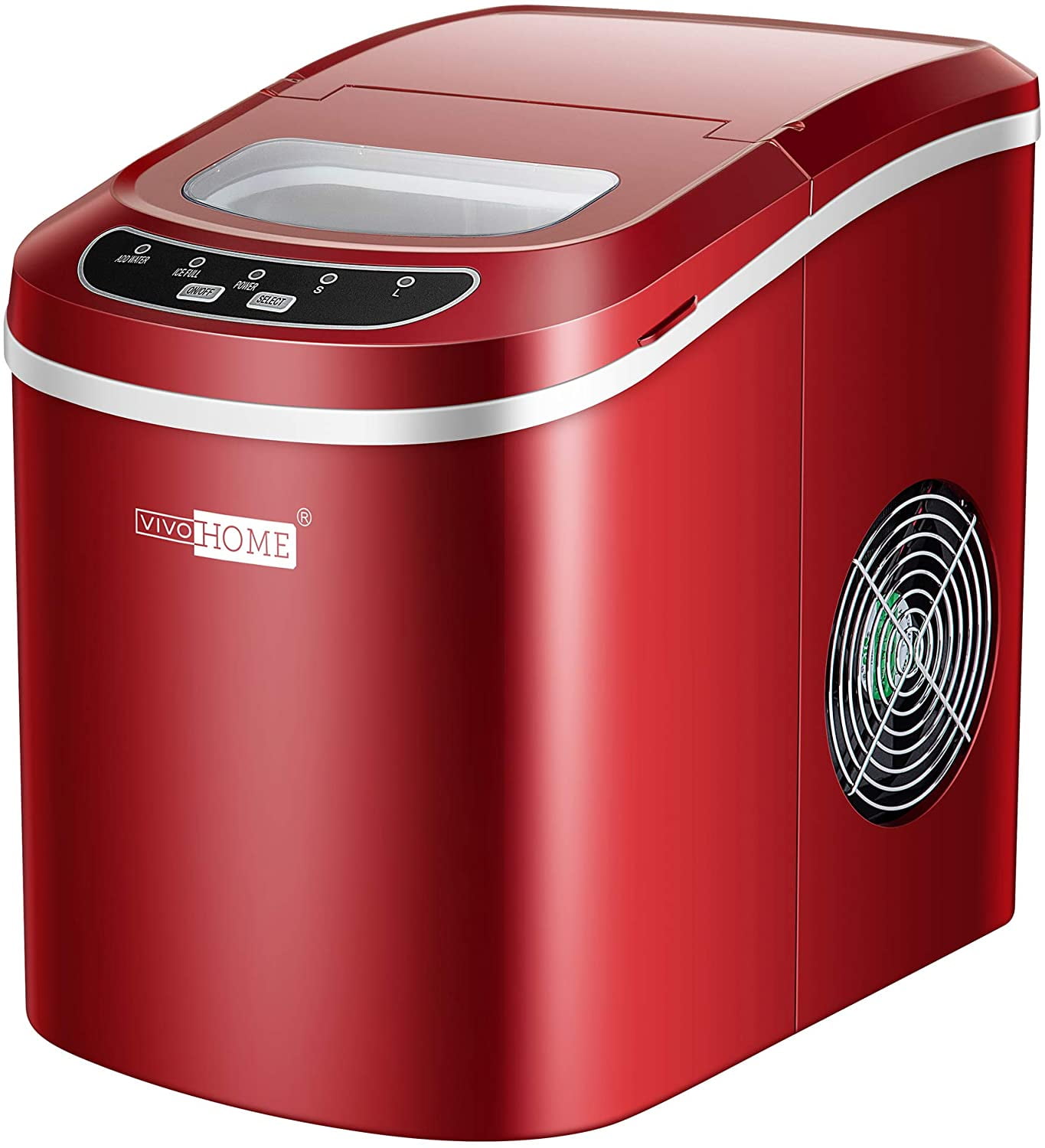 VIVOHOME Electric Portable Compact Countertop Automatic Ice Cube Maker