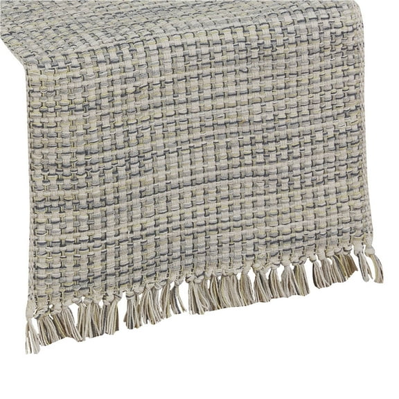 Park Designs Beige Basketweave Table Runner 36"L