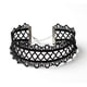 thumbnail image 2 of Gargantilla de encaje de moda, collar de cadena, 2 of 5