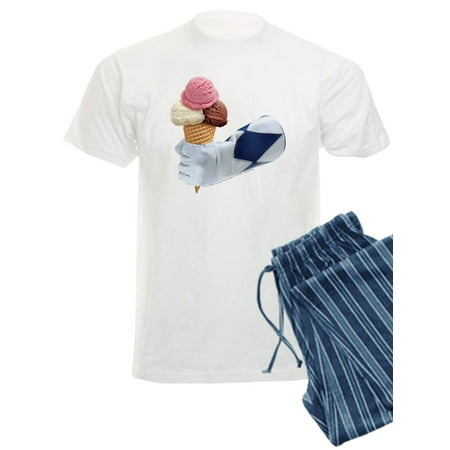 

CafePress - Power Rangers Holding Ice Cream - Men s Light Pajamas