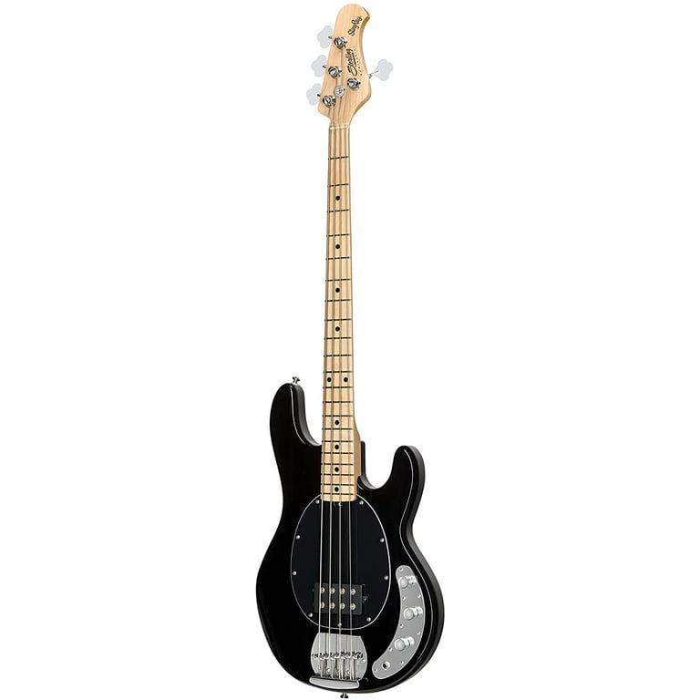 Sterling by Music Man StingRay Ray4 Bass Guitar (Black Sterling by Music Man StingRay Ray4 Bass Guitar (Black