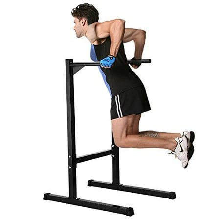 Heavy Duty Freestanding Dip Station Parallel Bar For Chest Bicep Triceps Workout