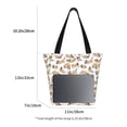 thumbnail image 2 of Bingfone Dachshund Dog Puppy Women Shoulder Tote Bags Casual Bag Ladies Shopping Handbag, 2 of 6