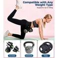 thumbnail image 7 of Hip Thrust Belt for Dumbbells, Kettlebells & Plates, Adjustable Booty Belt with Slip-Resistant Padding, Comfortable Glute Bridge Weight Belt for Home & Gym Workouts, 7 of 7