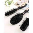 thumbnail image 3 of Dodolly Hair Brushes, Hair Comb and Detangling Paddle Brush, Great On Wet or Dry Hair, No More Tangle Hair Brush for Straight Long Thick Curly Natural Hair, Round Brush, 3 of 6
