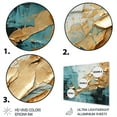 thumbnail image 3 of Designart "Ethereal Textures II" Abstract Collages Metal Wall Art, 3 of 5