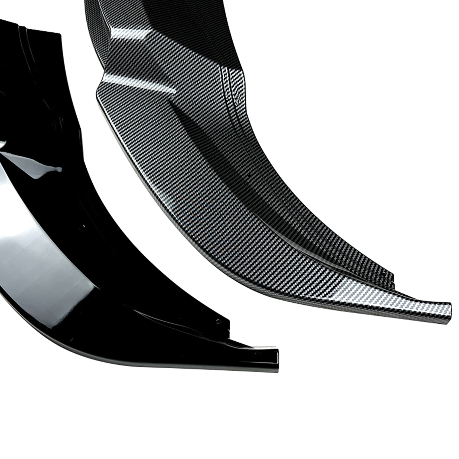 For VW Tiguan R Line 2021-2023 Gloss Black Front Bumper Spoiler Lip Kit Splitter