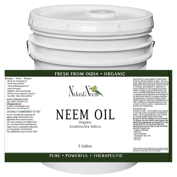 Organic Neem Oil 100 Pure Neem Oil