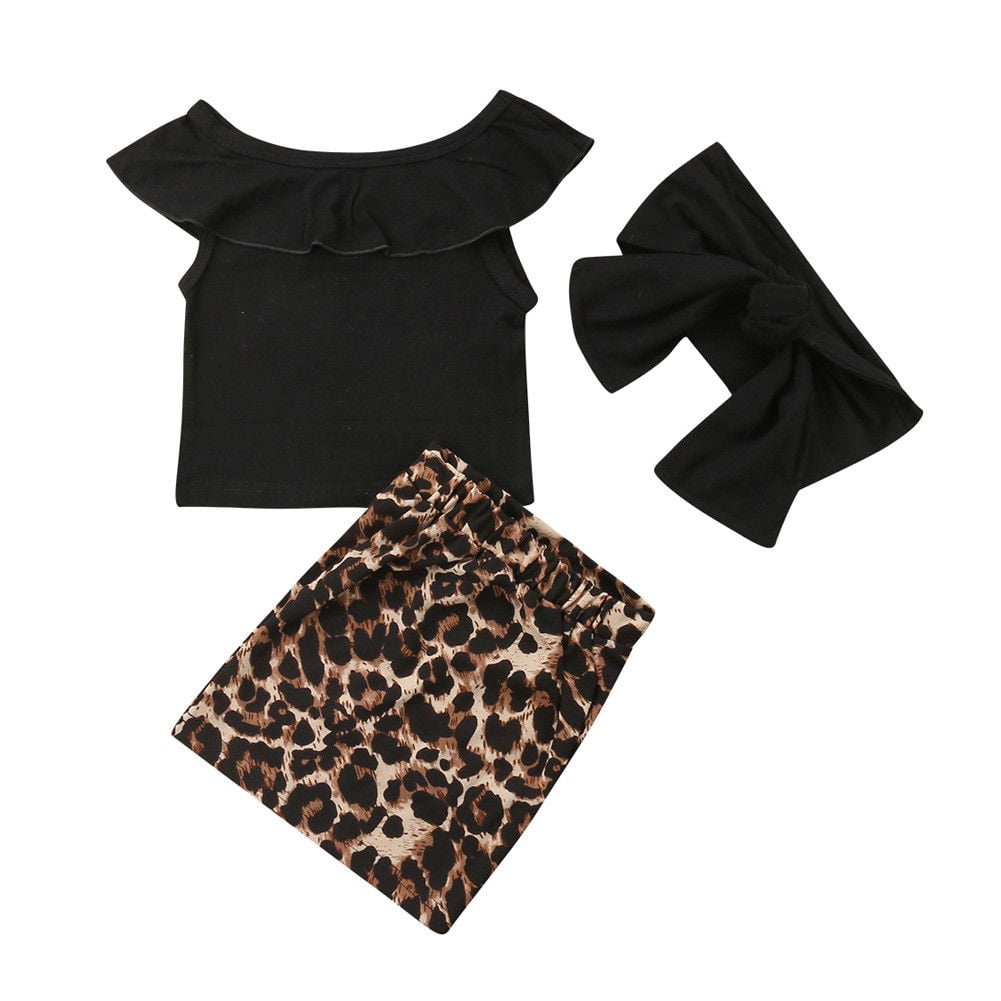 girls leopard clothes