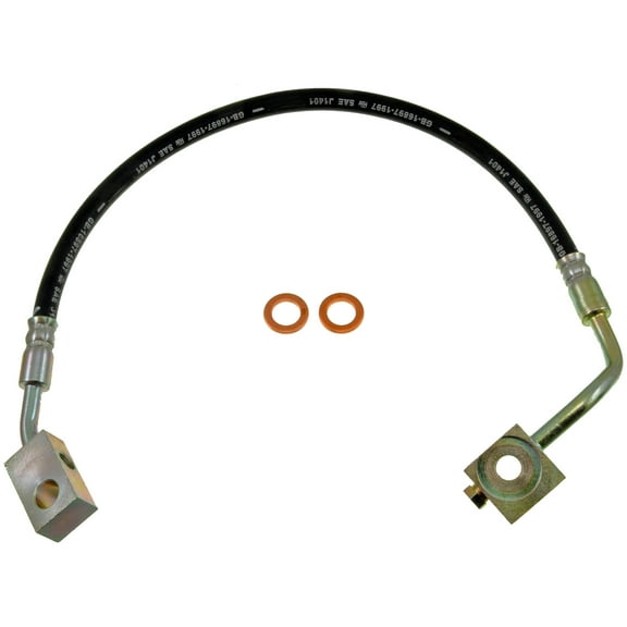 Dorman H38334 Rear Center Brake Hydraulic Hose for Specific Ford Models Fits select: 1985 ,1988 FORD ECONOLINE