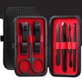 thumbnail image 1 of Set de manicura Kit de pedicura Juego de cortaúñas para mujer 32 en 1 Herramientas profesionales para el cuidado del cuidado Kit de uñas que incluye cuidado de uñas faciales y de los pies con estuche, 1 of 5