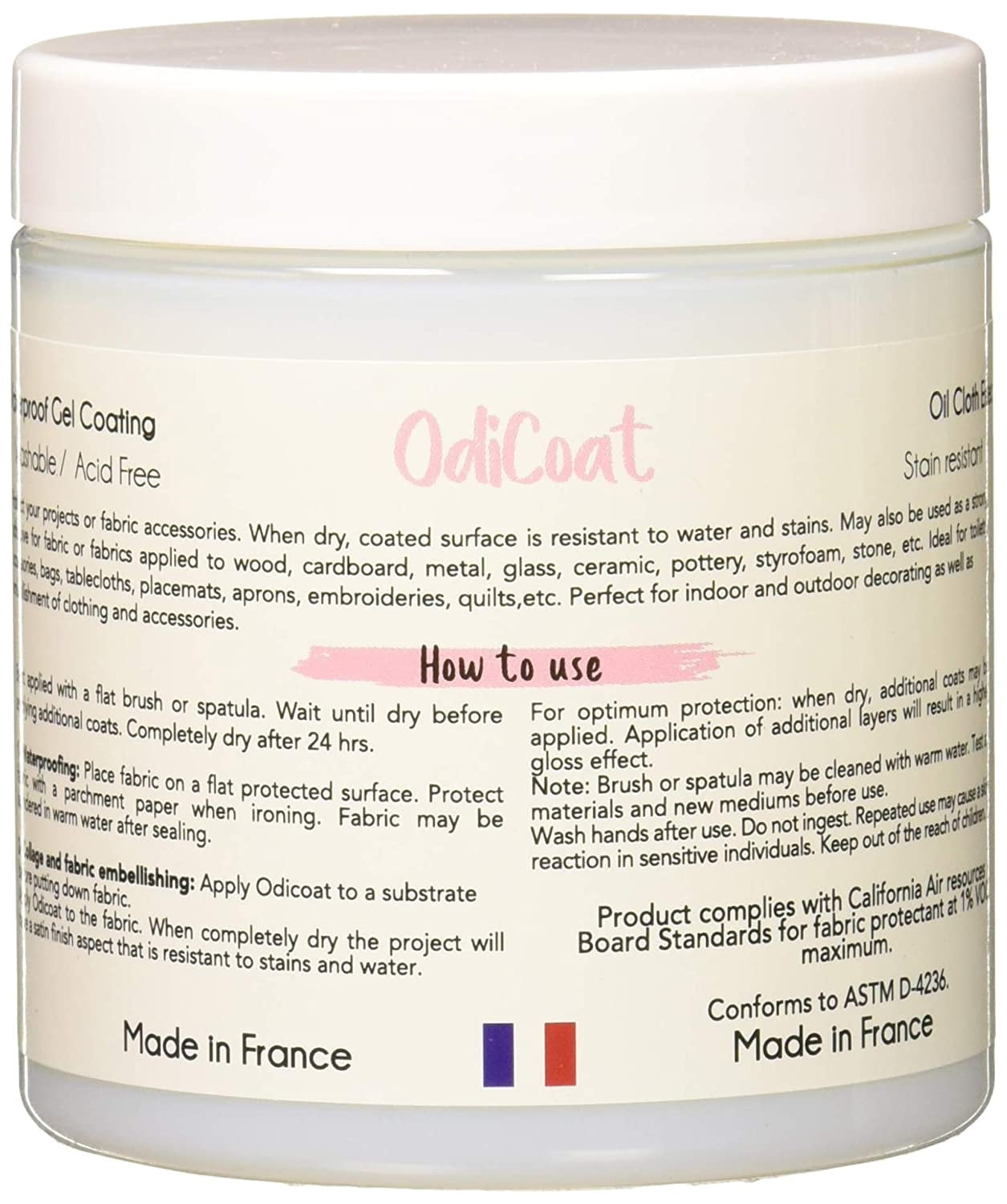 Odif Usa 8.68oz Odicoat Waterproof Glue 