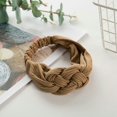 thumbnail image 3 of Bandeau Croisé 5 Pcs Couleur Unie Élastique pour Femmes, 3 of 10