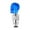 Blue, variant on Kyusrd 2pcs Skull Shape Valves Cap LED Wheel Tyre Lamp For Car Motorbike Bike