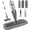 Grey, variant on Spray Mop for Floor Cleaning with Washable Pads, Microfiber Wet Mops with 800 ml Refillable Bottle,Reusable Dust Mops with Sprayer for Hardwood Laminate Vinyl Tile Cleaning