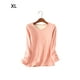 thumbnail image 2 of Qarigey Ropa interior Camiseta Mujer Cálido Grueso Algodón A prueba de viento Ropa interior sin rastro Ropa cómoda Manga larga Invierno Prendas para la parte del cuerpo Rosado, rosa XL XL Qarigey AP013131-07, 2 of 6