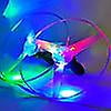 thumbnail image 2 of 3pcs Led Lighting Flying Disc Propeller Helicopter Toys Pull String Flying Saucers Ufo Spinning Top Toy Kids Outdoor Fun Game, 2 of 5