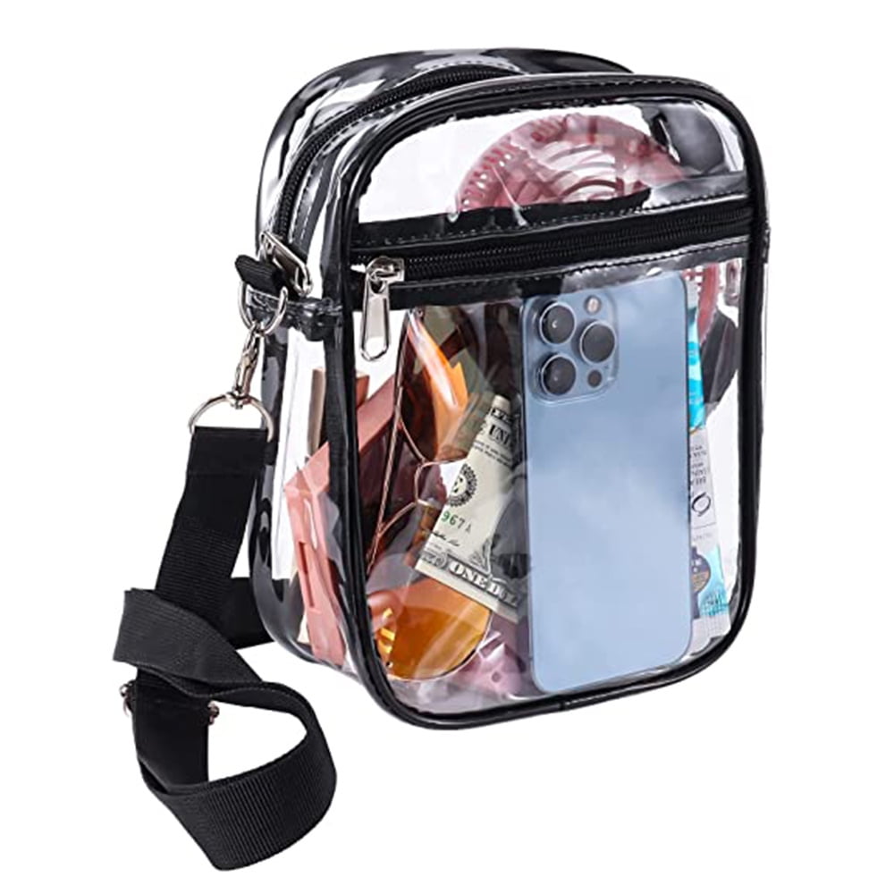 Festivals Clear Crossbody Bag for Concerts Clear Purses for Women Stadium Clear Bag Stadium Approved 