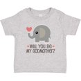 thumbnail image 3 of Inktastic Will You Be My Godmother Boys or Girls Baby T-Shirt, 3 of 5