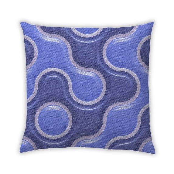 Ahgly Company Outdoor Square Contemporary Throw Pillow, 18 inch by 18 inch