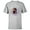 Athletic Heather, variant on Disney Wish Asha and Star Nose to Nose Circle - Short Sleeve T-Shirt for Kids - Customized-White