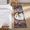 thumbnail image 3 of Yayeee Runner Rug for Bedroom 2'x6' Machine Washable Hallway Non Slip Mat, Brown Abstract Eagle, 3 of 8