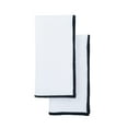 thumbnail image 5 of Linen Napkins With Black Stitch Edges, Set of 4, 5 of 6
