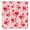 Red Pink, variant on Valentine''s Day RV Shower Curtain Small Stall,Colorful Heart Flower Boho Cute Gnome Eff Love Couple Sweet Romantic Bathroom Decor Curtain with Hooks,