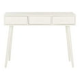 thumbnail image 4 of Safavieh Albus 3 Drawer Modern Solid Console Table, White, 4 of 11