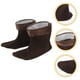 thumbnail image 2 of 1 par de calcetines de forro polar para botas, suaves y cálidos, forros térmicos de repuesto para botas, para mujer y hombre, talla 43-45, 2 of 8