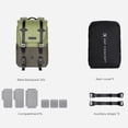 thumbnail image 3 of Backpack,15.6 Inch Laptop Camera Waterproof Camera Waterproof Camera 20l Rain Cover Women Laptop Compartment Rain Inch Laptop Compartment Camera With 15.6 Buzhi Camera Camera Papapi Dsfen, 3 of 7