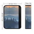 thumbnail image 6 of WERPE Mountain Fog Sunset Soft Comfort Car Seat Belt Pads Cover Car Interior Decor Ideal for Car Interior Accessories 2Pcs, 6 of 6