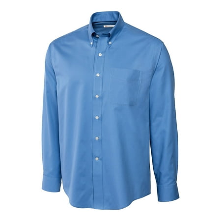Cutter & Buck Men's Big and Tall Long Sleeve Epic Fine Twill Shirt