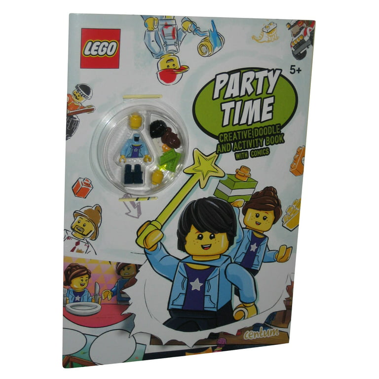 Gravere Korn dommer LEGO Party Time (2020) Creative Doodle Activity Comic Book w/ Minifigure -  Walmart.com