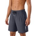 thumbnail image 2 of Vetsdori Summer Shorts for Men Dry Fit Short Pants Workout Pocket Athletic Shorts Casual,Breathable Ropa Mens Shorts Elastic Waist Plain,Size XXXL, 2 of 9