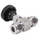 thumbnail image 3 of Válvula De Aguja De Alta Presión De Acero Inoxidable, Válvulas De Bola Industriales Líquidos De Gas Y Agua Con Control De Flujo De 2 Vías Para Uso Industrial, 3 of 7