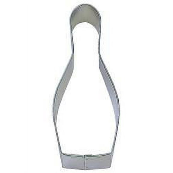 5" Bowling Pin Metal Cookie Cutter | Bakell