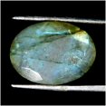 thumbnail image 2 of 12.20Cts Genuine Blue Flash Labradorite Oval Cut Cabochon Jewelry Gemstone, 2 of 2
