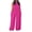 Hot Pink, variant on Women Casual Jumpsuits Solid Sleeveless Wide Leg Rompers Loose One-Piece Party Vacation Formal Attractive Jumpsuit, Navy M