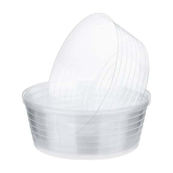 Uxcell 10-Pack Planter Saucers, 10 Inch Plastic Plant Saucers Flower Pot Tray Flower Pot Drip Pan for Indoor Outdoor