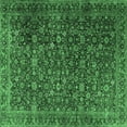 thumbnail image 1 of Ahgly Company Indoor Square Persian Emerald Green Traditional Area Rugs, 6' Square, 1 of 4
