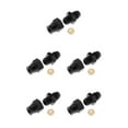 thumbnail image 3 of mmirethe Aluminum Alloy Hose Line Pipe Fitting Adapter Thread Fuels Oil Air Hose Fitting Car Auto Accessories Straight 5Set, 3 of 6