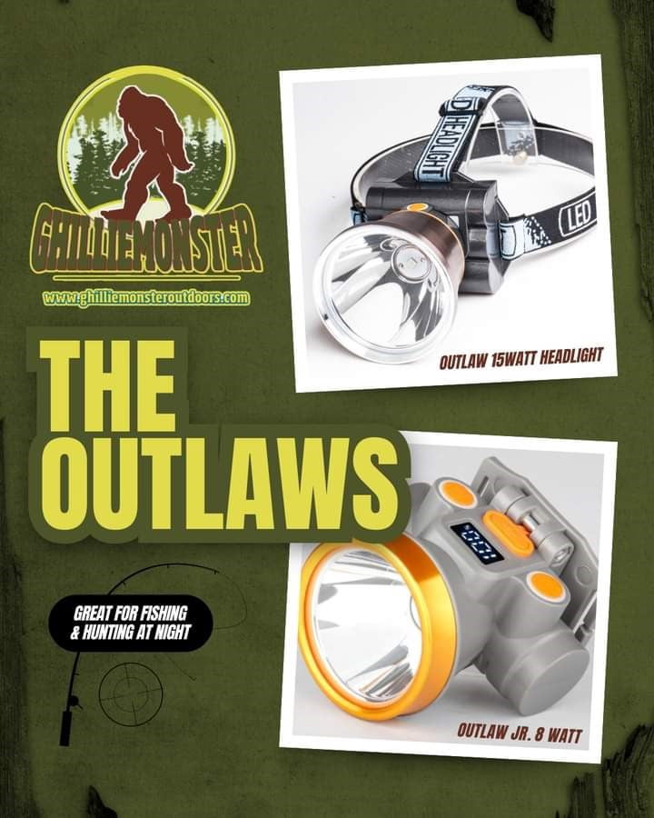 8 Watt Outlaw Jr. Rechargeable Headlamp Vapor Trail Outdoors