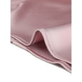 thumbnail image 5 of INSPIRE CHIC Women's Elegant Retro Peter Pan Collar Faux Placket Satin Work Shirt XS Pink, 5 of 6