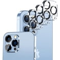 thumbnail image 1 of Protecteur d'Objectif pour iPhone 13 Pro Max et iPhone 13 Pro, 3 Packs d'Objectifs en Verre Trempé, Résistant aux Rayures, 1 of 5
