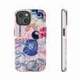 thumbnail image 4 of Preppy Style 8 Ball iPhone Case – Retro Aesthetic Cute Collage Phone Cover, Trendy Protective Case for Teens & Gifts, 4 of 5