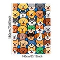 thumbnail image 3 of All Season Soft Warm Bed Blanket Cozy Comfort Throw for Home and Travel Use, 3 of 6